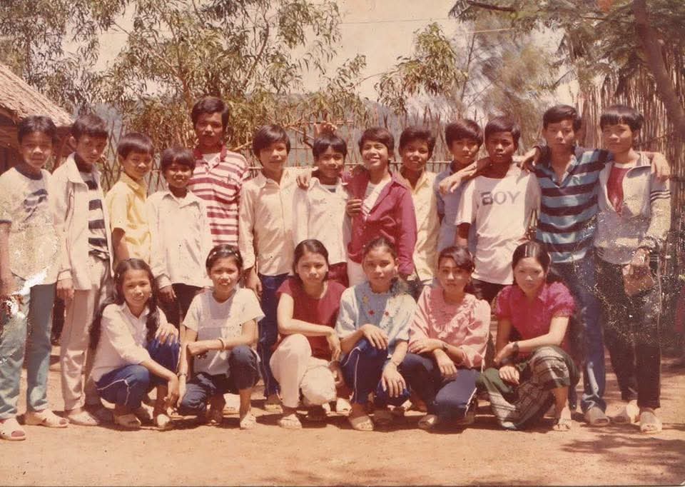 Young Sam at Khao-I-Dang Refugee Camp in Thailand